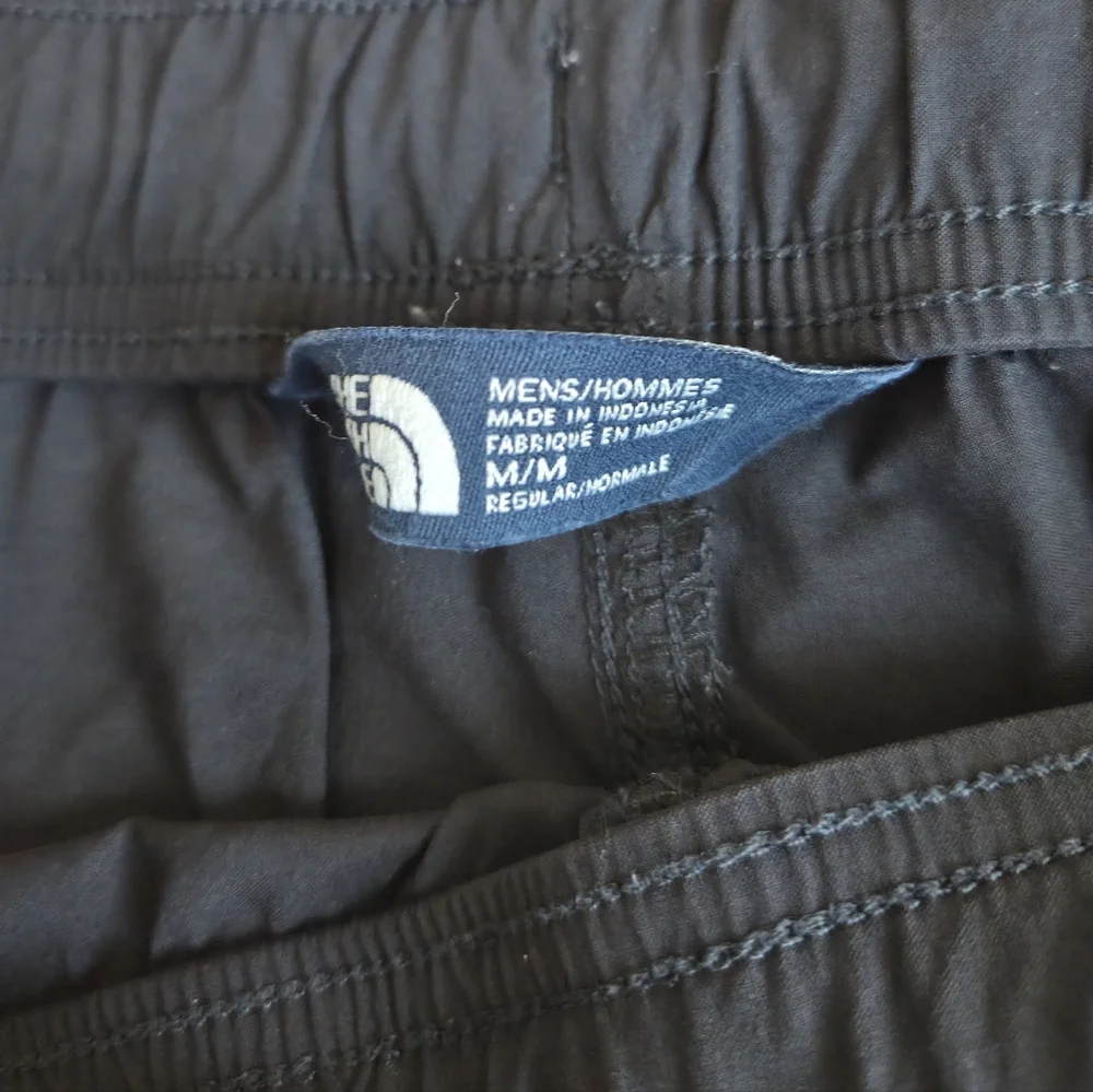 North Face Black Cargo Shorts